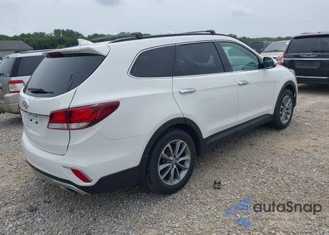 2018 Hyundai Santa Fe Se from USA, damaged, VIN KM8SN4HF4JU272471